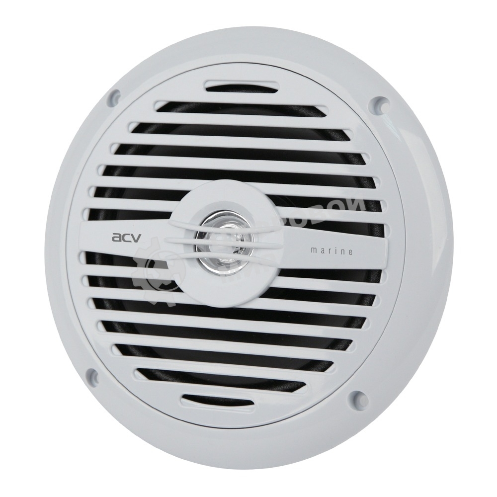 Колонки автомобильные ACV Marine MR652 белый 60Вт 90дБ 16.5см (6 1/2дюйм) (ком.:2кол.) коаксиальные двухполосные