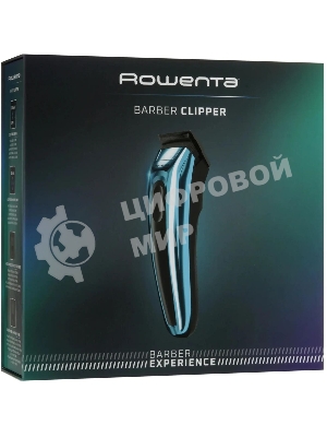 Машинка для стрижки Rowenta TN1551E0 серебристый/черный (насадок в компл:12шт)