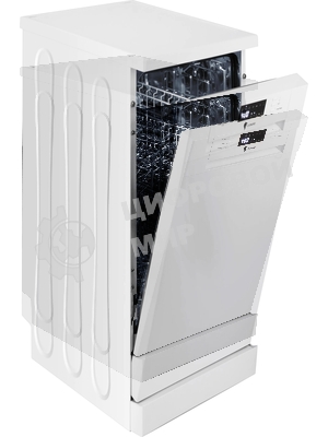 Посудомоечная машина LEONORD LDW-45A01 (109832), белый, 44.8 см, 9 компл., 49 дБ, класс: А+