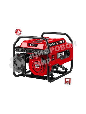 Электрогенератор бензиновый Зубр СБ-3300, 3.3 кВт, 72 дБ, 44 кг