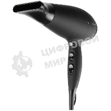 Фен Centek CT-2216 черный, 2000 Вт, ионизация