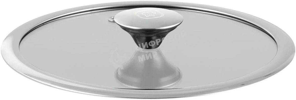 Крышка Rondell Modern RDA-1739, 26 см, руч. серый