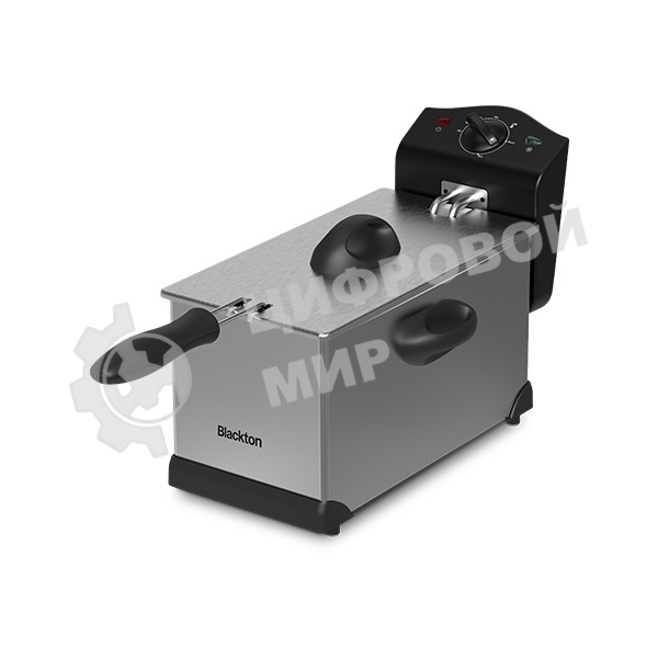 Фритюрница Blackton Bt DF1111 2000Вт, 3л стальной/черный