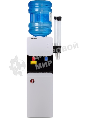 Кулер Aqua Work 105 LDR напольный, электронный, белый/черный