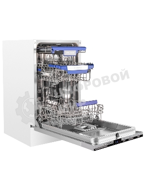 Посудомоечная машина Maunfeld MLP45230 Light Beam Inverter Wi-Fi, нержавеющая сталь, 44.8 см, 10 компл., 47 дБ, класс A+++