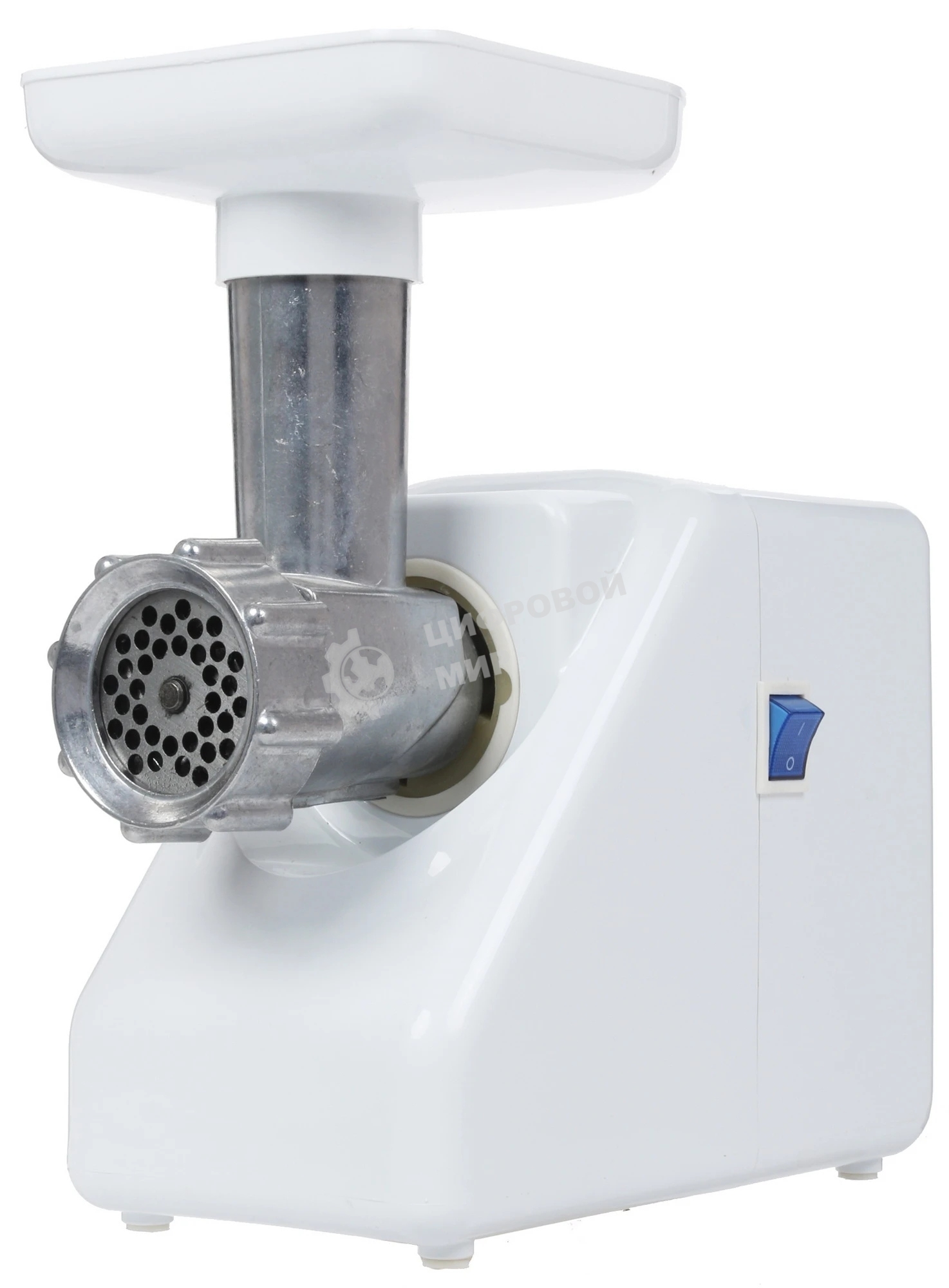 Мясорубка электрическая Ротор Макси ЭМШ 35/300-4 белый, 1500 Вт, 0.6 кг/мин, насадки - 4