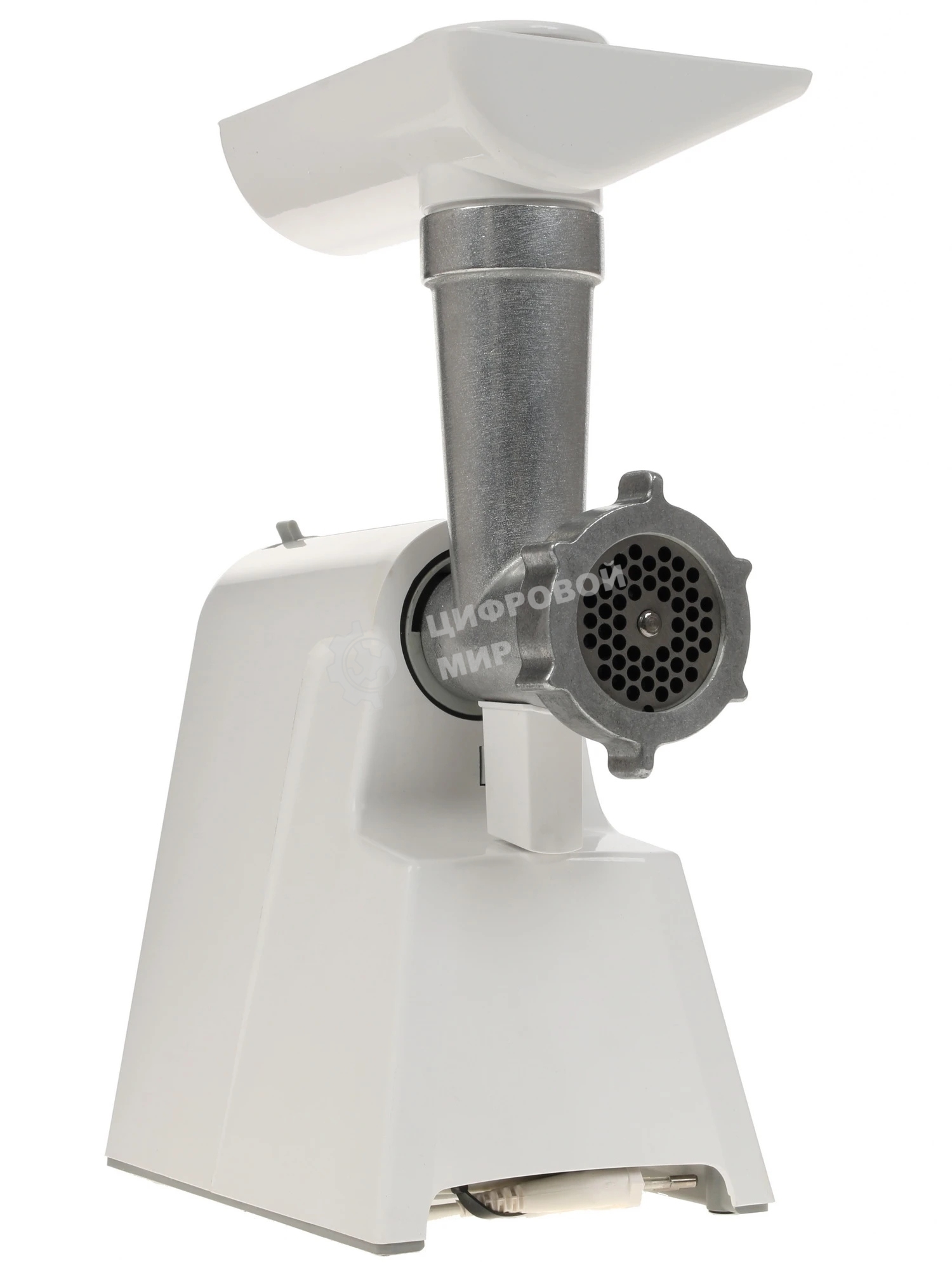 Мясорубка электрическая Мастерица КЭМ-01 белый, 600 Вт, 0.67 кг/мин, защита от перегрузки, насадки - 2