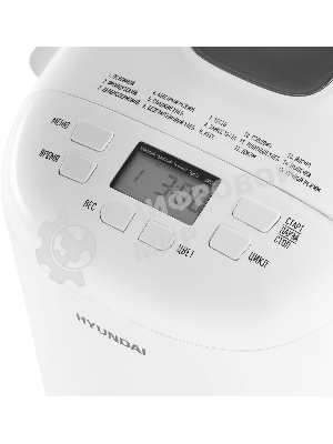 Хлебопечка Hyundai HYBM-M0714 550 Вт, белый