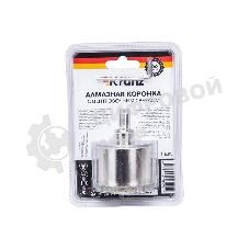 Коронка алмазная Kranz 55 мм с центровочным сверлом