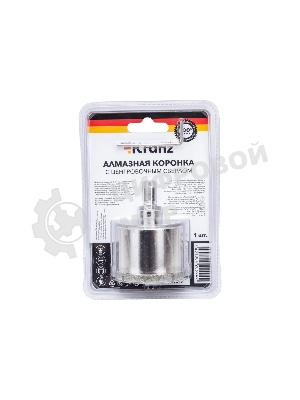Коронка алмазная Kranz 55 мм с центровочным сверлом