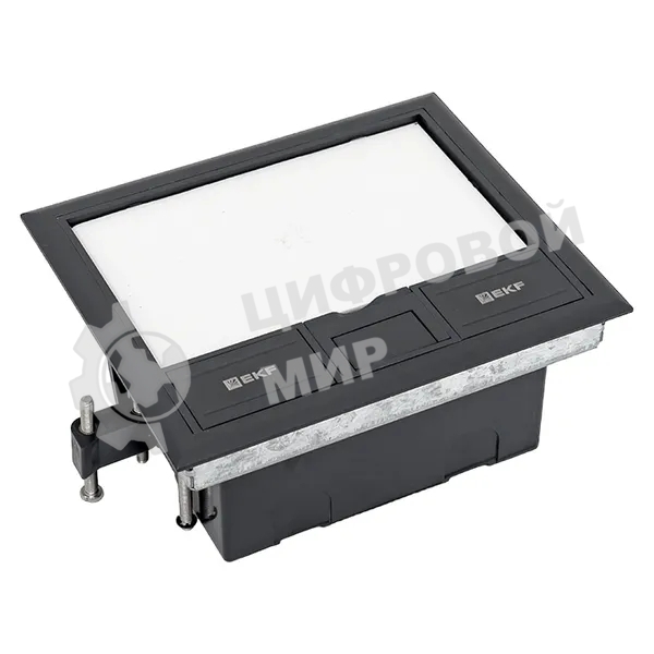 Лючок напольный EKF PROxima C-Line 8 (с приборной рамкой)