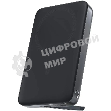 Портативный аккумулятор Aukey Magnetic2 10000 Qi2 черный