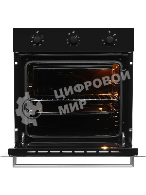 Духовой шкаф электрический Hyundai HEO 6631 BG черное стекло