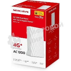 Двухдиапазонный гигабитный роутер Mercusys MB230-4G Wi-Fi AC1200 с поддержкой 4G+ категории 6