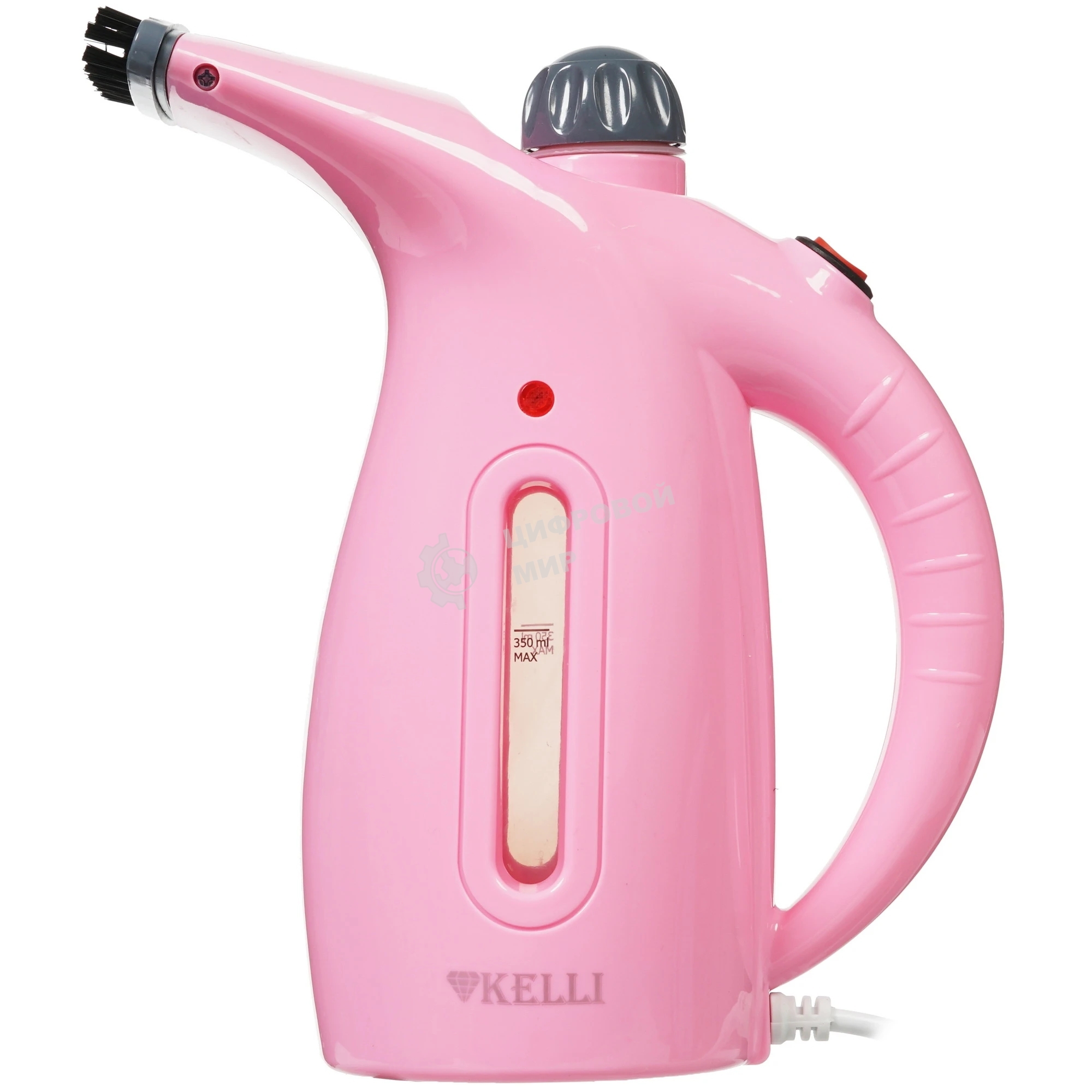 Отпариватель Kelli KL-317 розовый, 1700 Вт, 20 г/мин, 350 мл