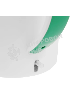 Чайник электрический Великие Реки Томь-1 белый/зеленый