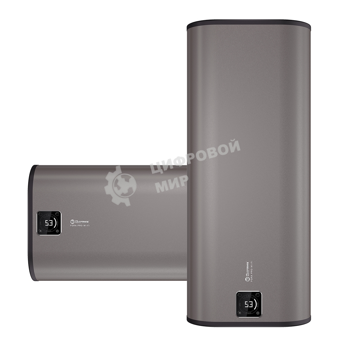 Водонагреватель Thermex Fora 100 (pro) Wi-Fi 2кВт 100л электрический настенный/серый