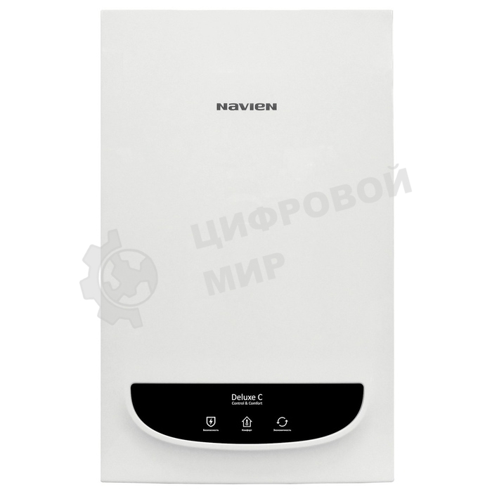 Котел газовый Navien Deluxe C Plus Coaxial 30K, 2-ух контр, коаксиал., закрытая камера сгорания