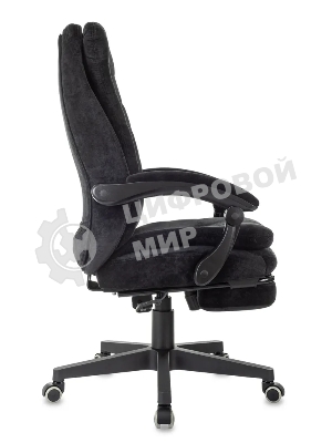 Кресло Бюрократ T-9950MSG-F/BLACK-PU черный, экокожа