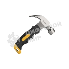 Молоток-гвоздодер укороченный Deli DL441008 250 гр, 160 мм, фиберглассовая рукоять