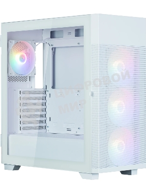 Компьютерный корпус ZALMAN S5 NEO, ATX, белый, WINDOW, 2xCOMBO (3.5