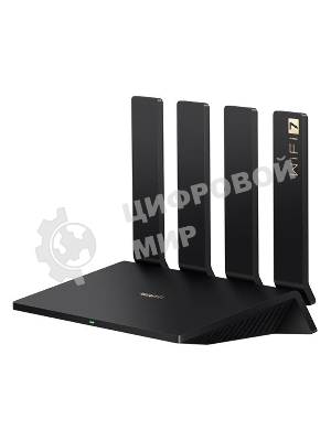 Роутер беспроводной Huawei WiFi BE3 Pro YGJN- BE33 (53030DEM) BE3600 10/100/1000BASE-T черный