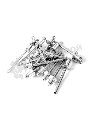 Набор заклепок Deli DL236906 75 шт (2.4мм,3.2мм,4.0мм,4.8мм,6.0мм) * 15 шт Пластиковая коробка.