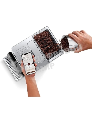 Кофемашина Delonghi ECAM630.75.TM 1450Вт черный/серебристый