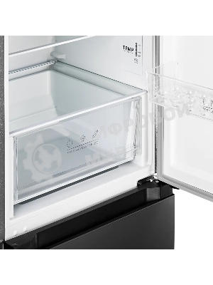 Холодильник Kuppersberg RFCN 2016 X нержавеющая сталь двухкамерный 274/105л морозилка снизу, No Frost