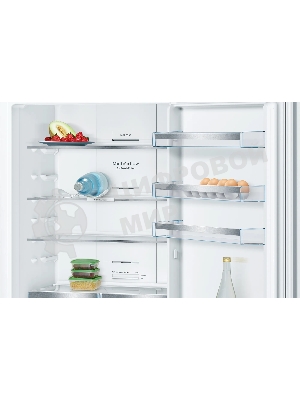 Холодильник Bosch KGN49XW30U белый двухкамерный 330/105л морозилка снизу , No Frost