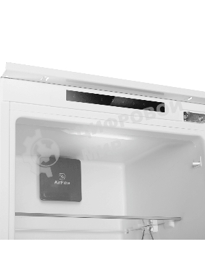 Встраиваемый холодильник Maunfeld MBF193NFFWGR Inverter белый двухкамерный 225/57 л морозилка снизу, NoFrost