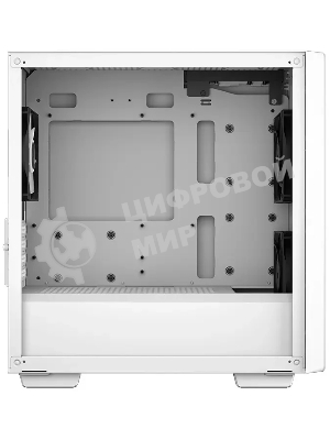 Компьютерный корпус DeepCool CC360 WH ARGb (R-CC360-WHAPM3-G-1) (mATX, без БП, 2xUSB, с окном)