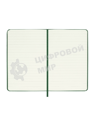 Блокнот Moleskine CLASSIC MM710K15 Pocket 90x140 мм, 192 страниц, линейка, твердая обложка, зеленый