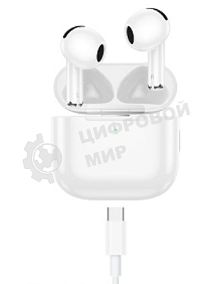 Наушники TWS Hoco EW78 белый, вкладыши, Bluetooth, до 4 ч.