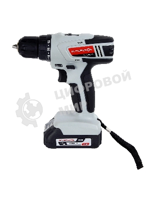 Дрель-шуруповерт ИНТЕРСКОЛ ДА-10/18ЭР 35 ПРОМО, 18 В, 2 Ач, 35 Нм, щеточный