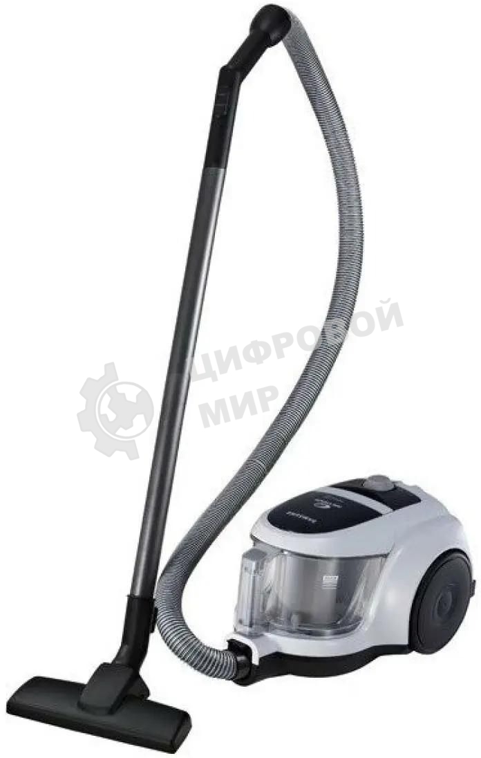 Пылесос Samsung SC4520 белый, 350/1600 Вт, уборка сухая, пылесборник контейнер 1.3 л
