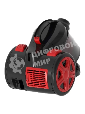 Пылесос Blackton Bt VC1802B серый/красный, 350 Вт, сухая уборка, пылесборник контейнер 2 л