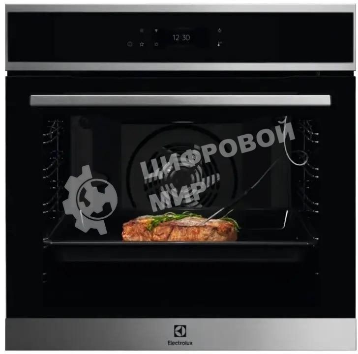 Духовой шкаф электрический Electrolux EOE8P39WX, черный/нержавеющая сталь
