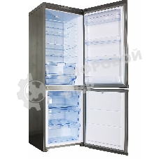 Холодильник ОРСК-174 NG нержавеющая сталь двухкамерный 220/12л, морозилка снизу, капельная система