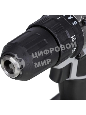Дрель-шуруповерт ИНТЕРСКОЛ ДАУ-13/18ВК, 18 В, 2 Ач, 45 Нм, бесщеточный, ударный