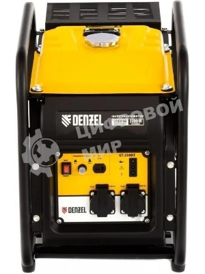 Электрогенератор бензиновый инверторный Denzel GT-3500iF, 3.5 кВт, 97 дБ, 27 кг
