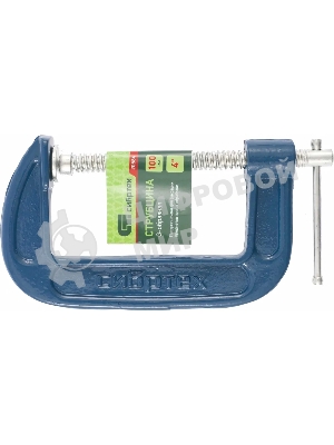 Струбцина Сибртех 20584 g-образная, 100 мм