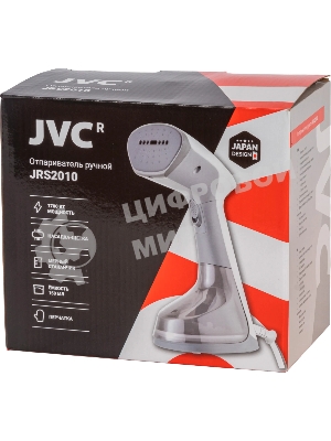 Отпариватель JVC JRS2010 серый/белый, 1700 Вт, 40 г/мин, 150 мл