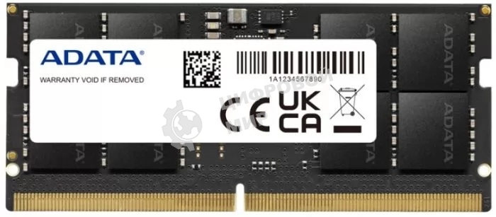 Оперативная память ADATA, DDR5, 8GB (1x8GB), 4800MHz, CL40, SO-DIMM
