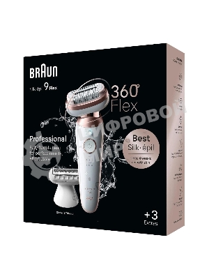 Электрический эпилятор BRAUN SES9-030 3D