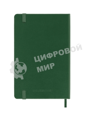 Блокнот Moleskine CLASSIC MM710K15 Pocket 90x140 мм, 192 страниц, линейка, твердая обложка, зеленый