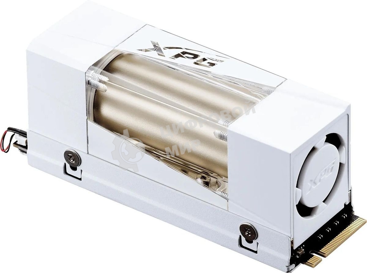 Накопитель SSD ADATA XPG MARS 980 STORM, 1000Gb, M.2(22x80мм), NVMe, PCIe 5.0 x4, 3D NAND, R/W 14000/10000Mb/s, IOPs 1 600 000/1 650 000, TbW 740, DWPD 0.4, with Heat Sink (5 лет)