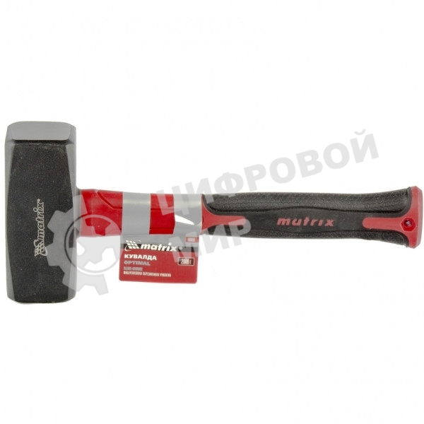 Кувалда Matrix ''optimal'' 2000 г, фибергласовая обрезиненная рукоятка