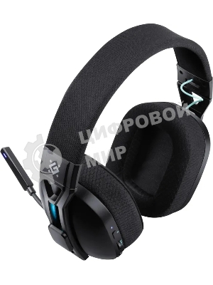 Гарнитура Defender Horror Pro чёрный, беспроводная + проводная, радиоканал, до 40 ч, подсветка