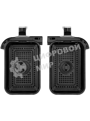 Аэрогриль Kitfort КТ-2250 черный, 1750 Вт, 9 л, сенсор, 12 программ